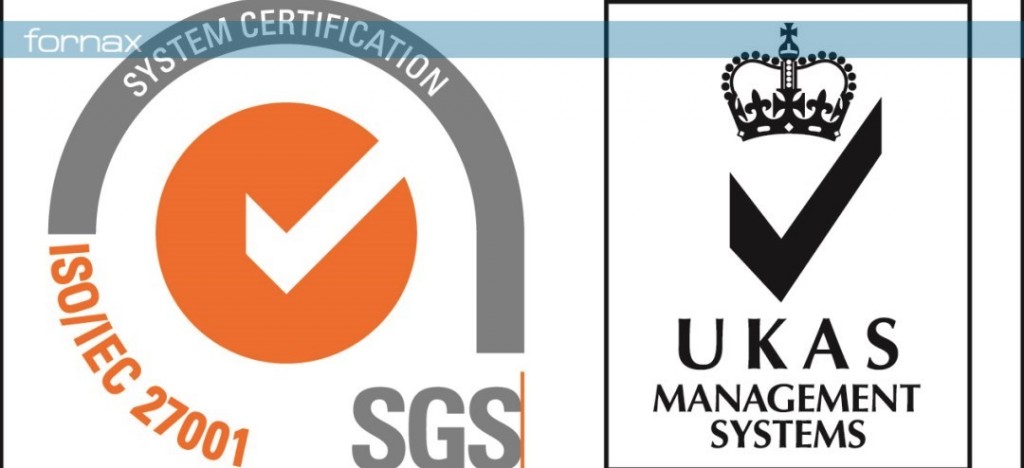 Fornax introduced the ISO 27001 standard