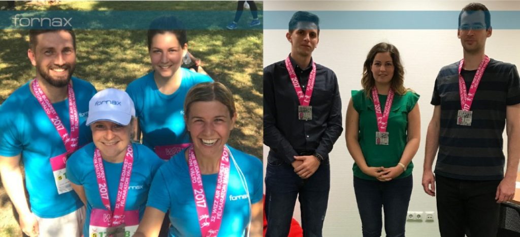 Our zealous Fornax runners ran the Wizz Air Budapest Half-marathon for the first time