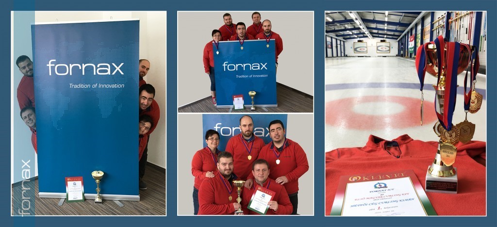 Tarolt a Fornax Curling csapata - Veretlen (5 - 0) győzelem