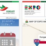 „Expo Milano” - Fornax fejlesztésű app a Milánói Expo magyar pavilonjának